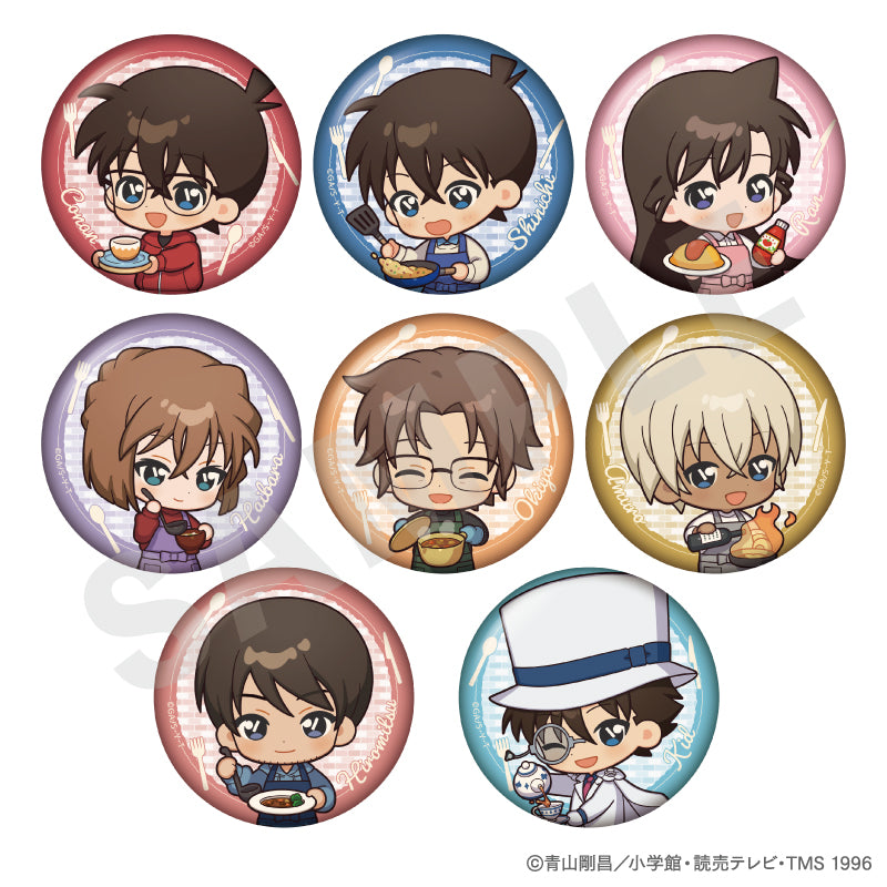 単品】『名探偵コナン』 トレーディング缶バッジ ミニキャラキッチン