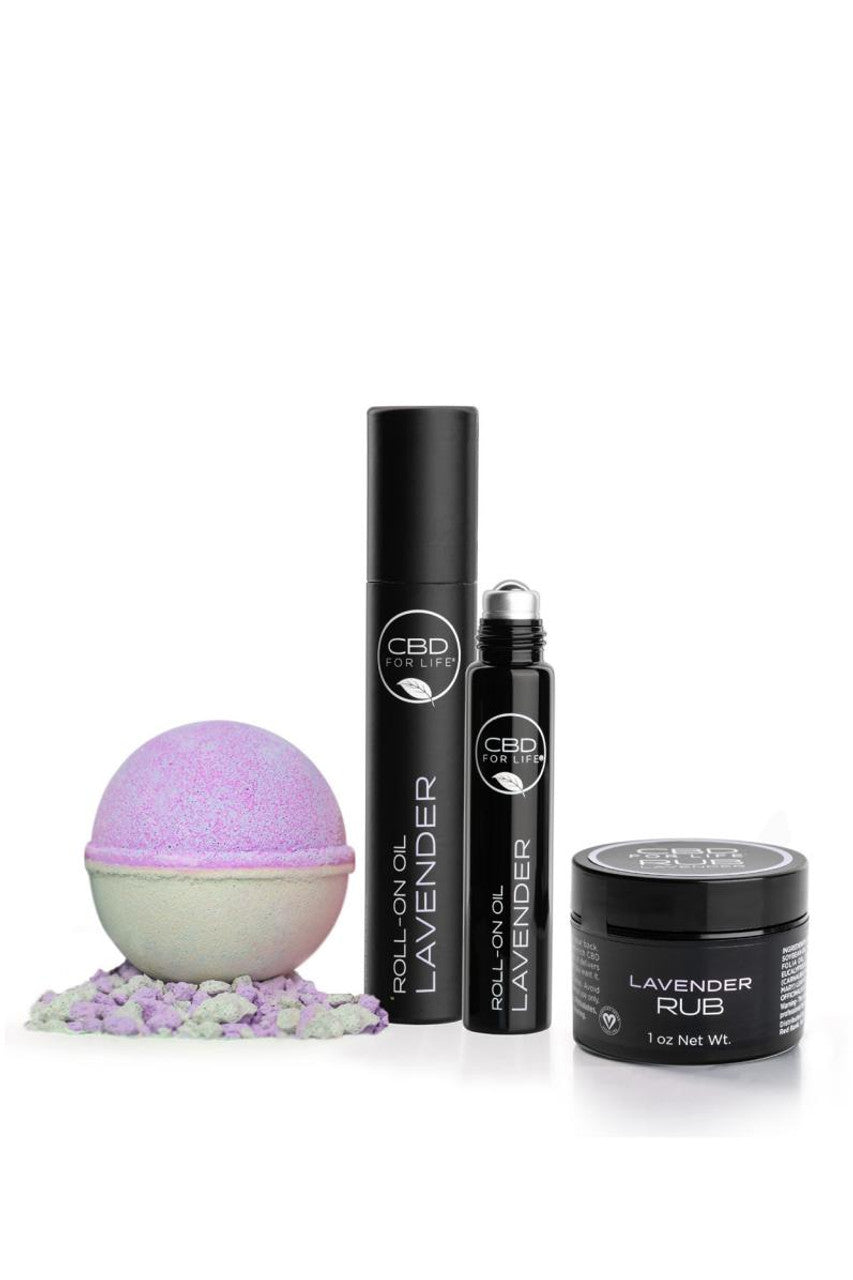 CBD Rest Bundle - CBD Lavender Set | CBD For Life