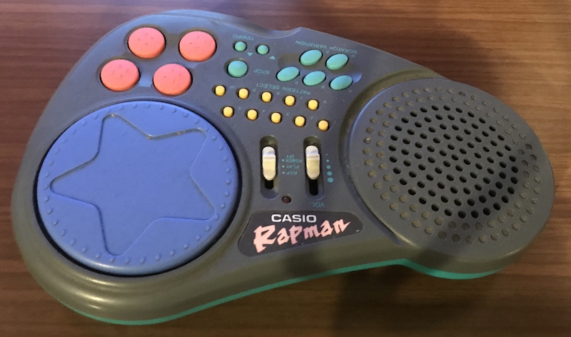 Casio Rapman. Anyone remember this? — Synthstrom Audible