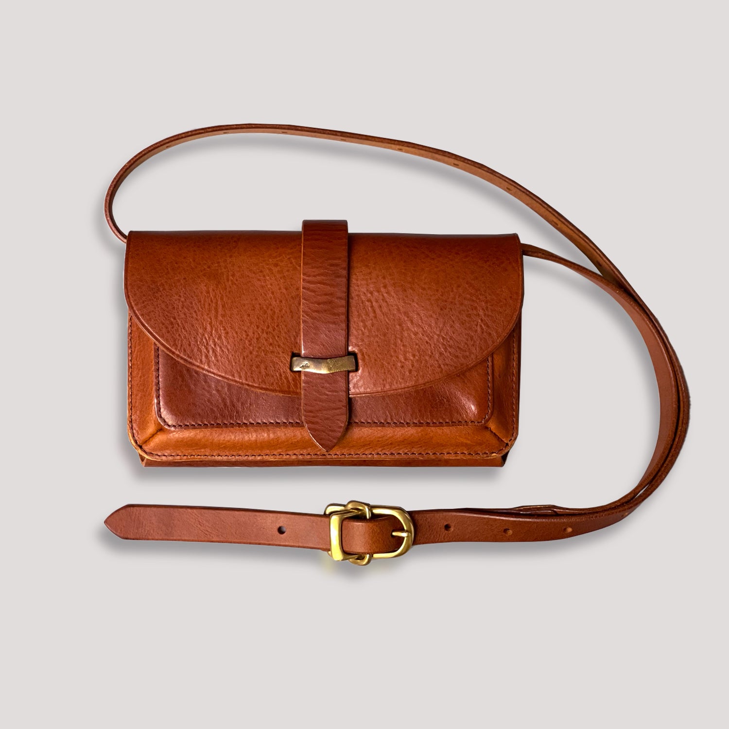 Haru 【イタリアンレザー】ヴィンテージ加工 3way ショルダー