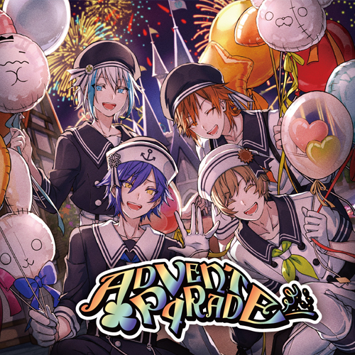 歌い手グループ「クレノア」CDアルバム「ADVENT P4RADE」ジャケット
