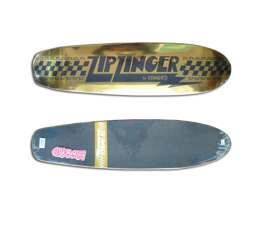 KROOKED ZIP ZINGER DECK (7.75 x 30inch) クルキッド ジップジンガー
