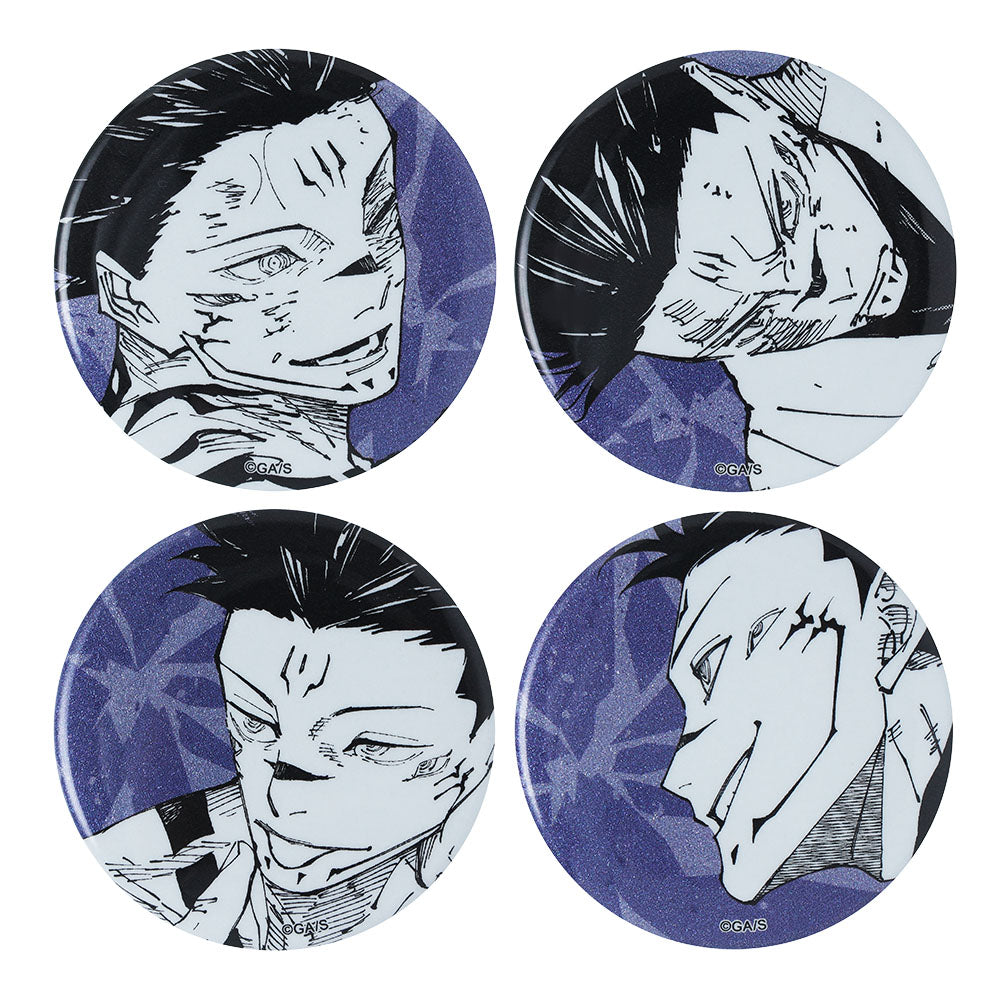 呪術廻戦』缶バッジ4個セット EMOTIONS 宿儺 －人外魔境新宿決戦