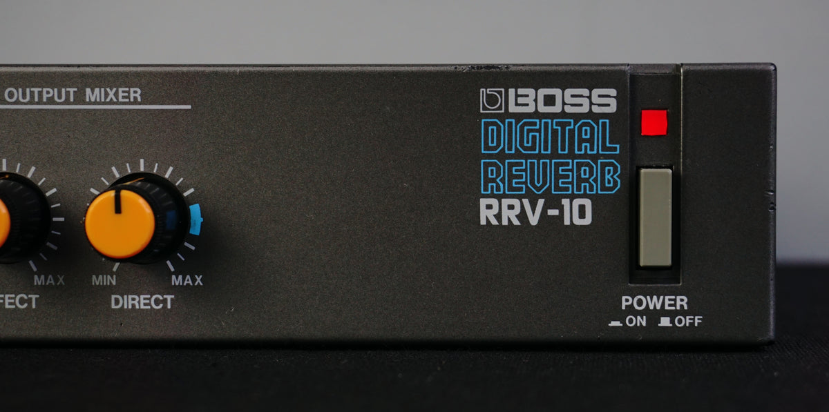 Boss RRV-10 Digital Reverb Vintage Half Rack Effects Unit – LOFI Music