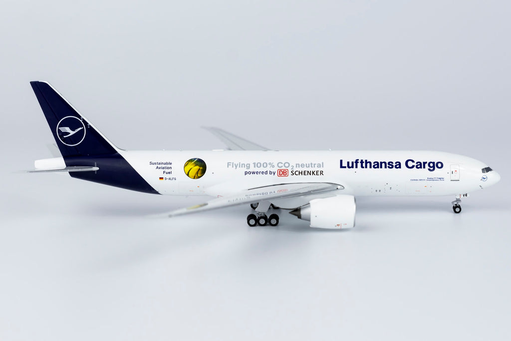 Lufthansa Cargo Boeing 777F D-ALFG Flying 100% CO2 Neutral NG