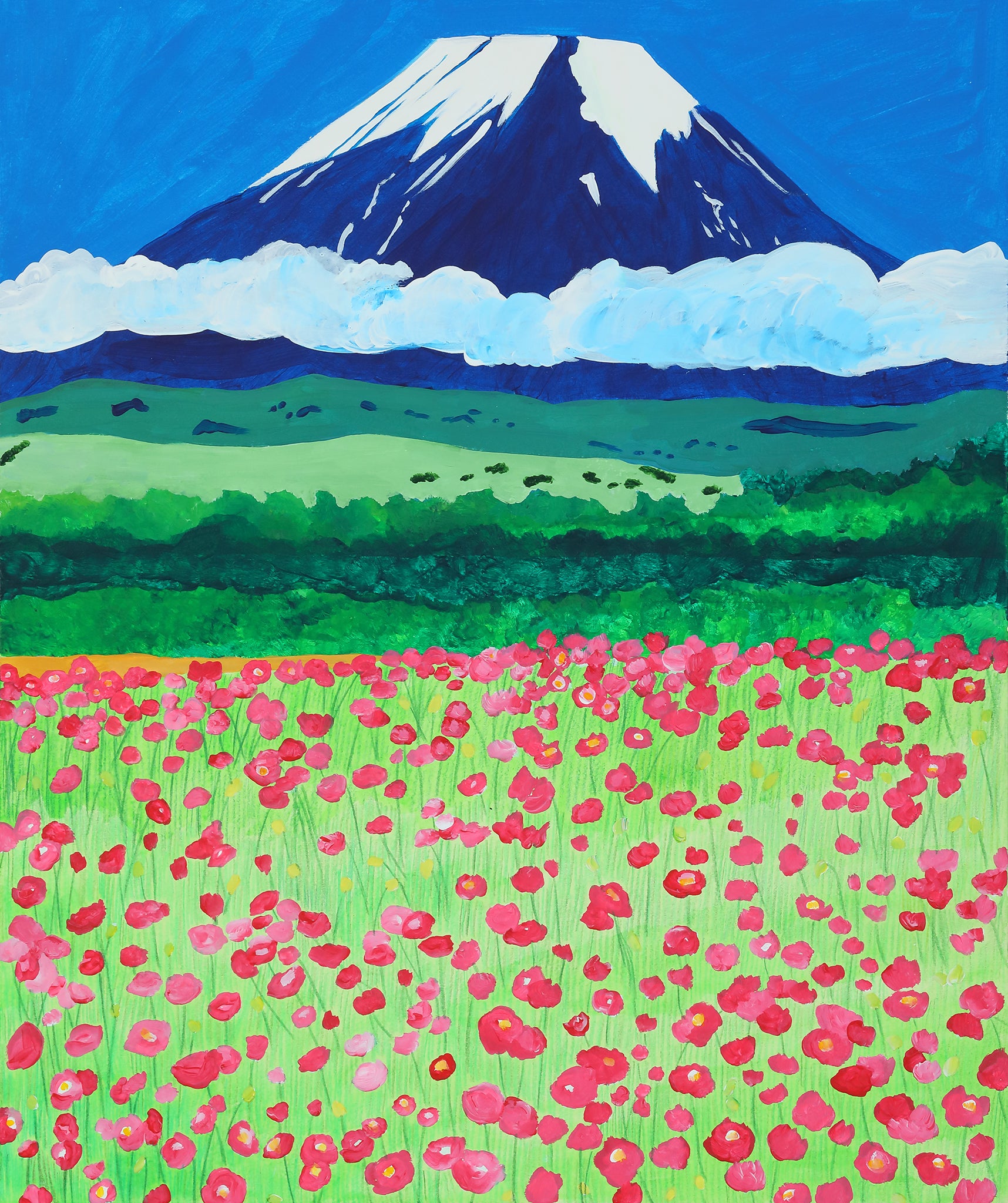 富士山とコスモス｜PICFA〈ピクファ〉