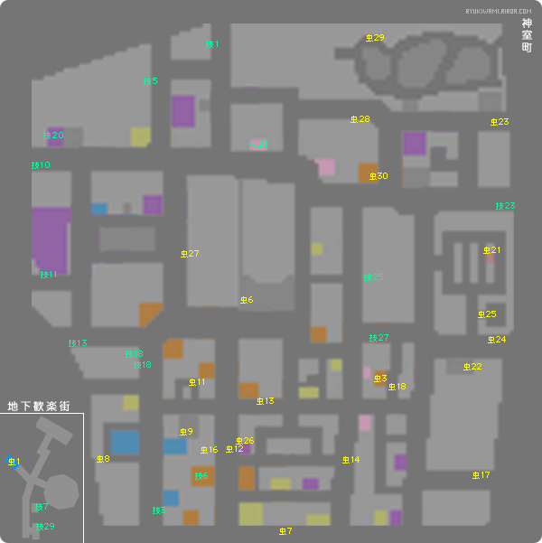 龍が如く極攻略マップでご案内・昆虫女王メスキング攻略