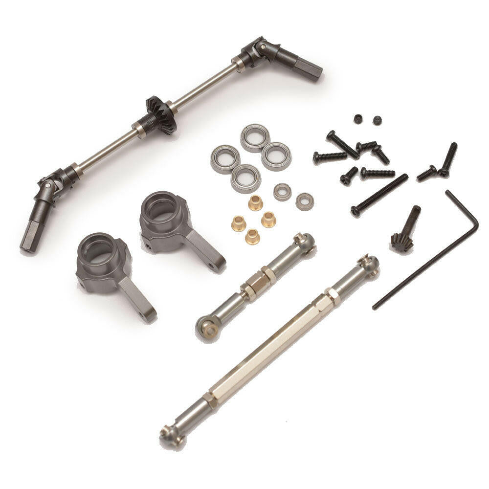 WPL JAPAN 専用高精度ハードスチールフロントアクスル ベベルギア