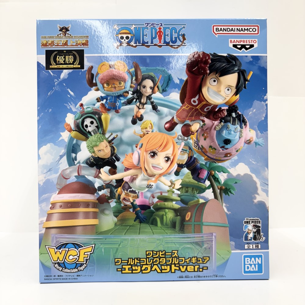 中古】【未開封】麦わら海賊団 「ワンピース」 ワールドコレクタブル