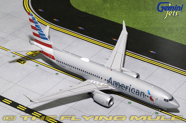 737 MAX 8 1:200 Diecast Model - GeminiJets GJ-G2AAL704 - $73.95