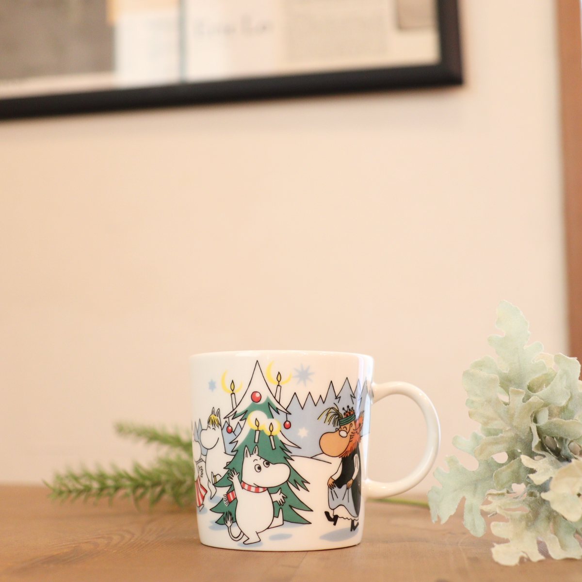 アラビア / ARABIA ムーミン 森のクリスマスツリー マグカップ 旧ロゴ