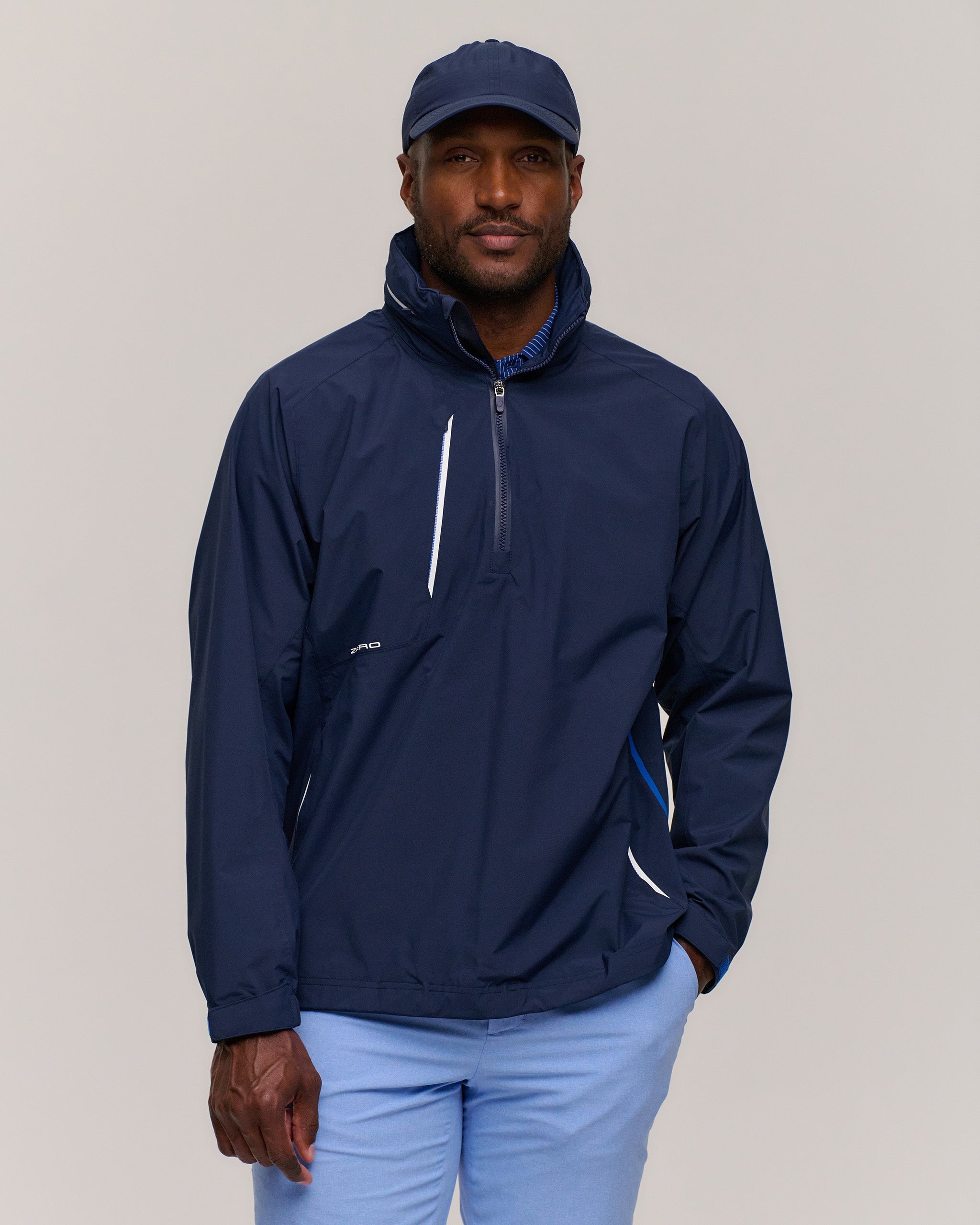 COVERT 1/4 ZIP – Zero Restriction