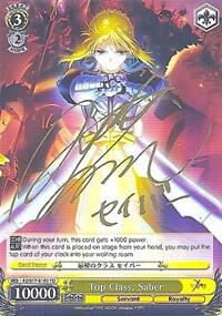 Top Class, Saber (SP) - Fate/Zero - Weiss Schwarz - TCGplayer.com