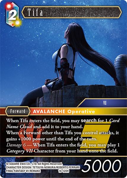 Tifa - Opus XIV: Crystal Abyss - Final Fantasy TCG - TCGplayer.com