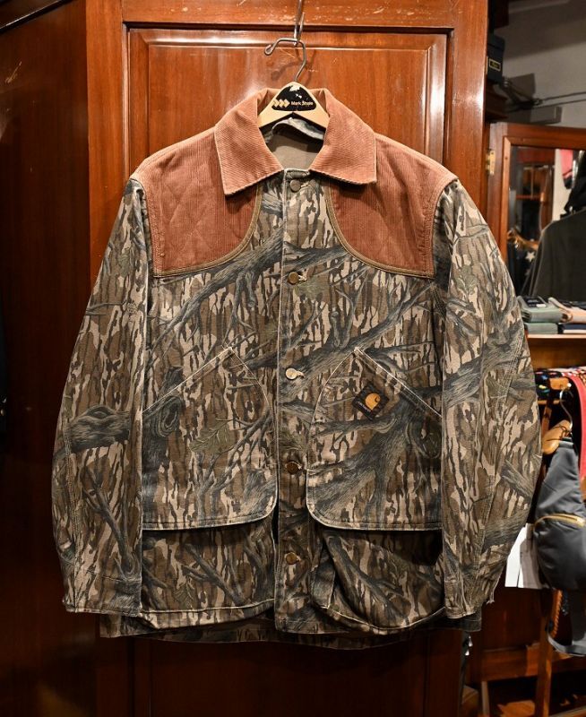 VTG/USED)80s Carhartt カーハート リアルツリーカモ ハンティング