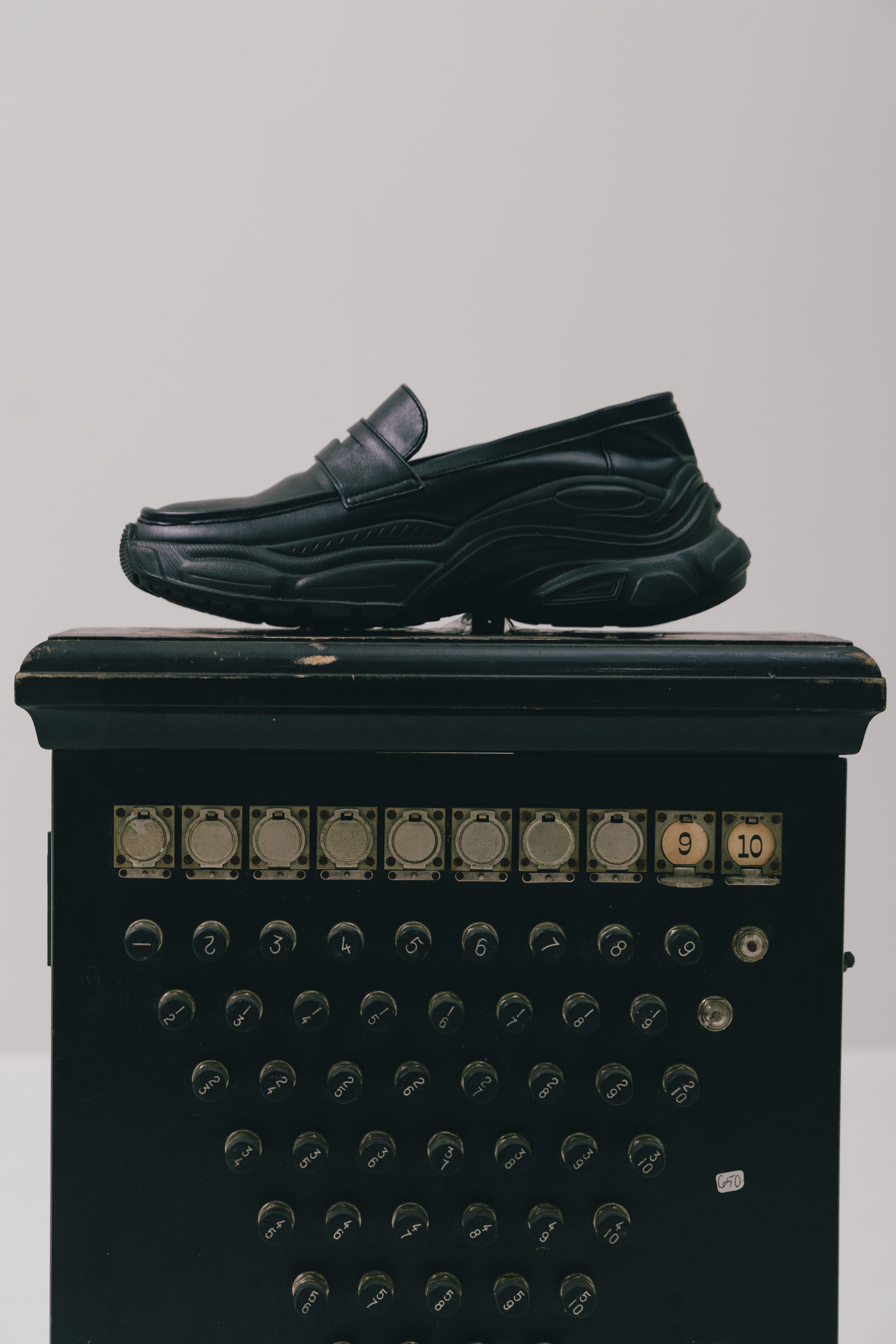 THE TOE COVENT LOAFER ローファー 黒 厚底