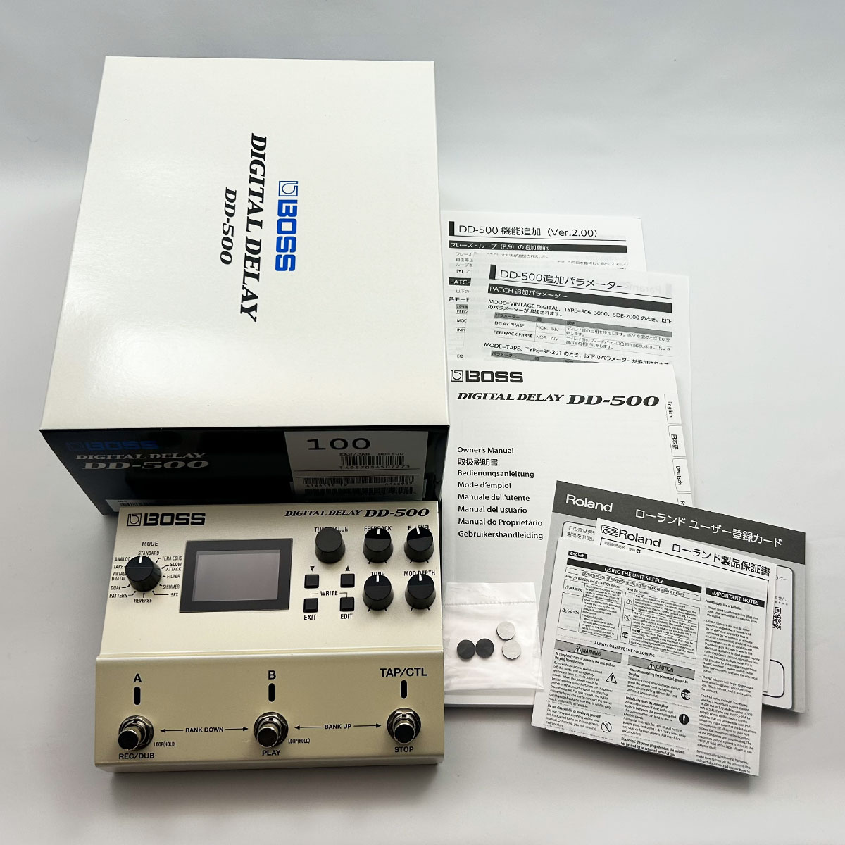 BOSS DD-500 V2（管理番号：S049） - TOKYO EFFECTOR