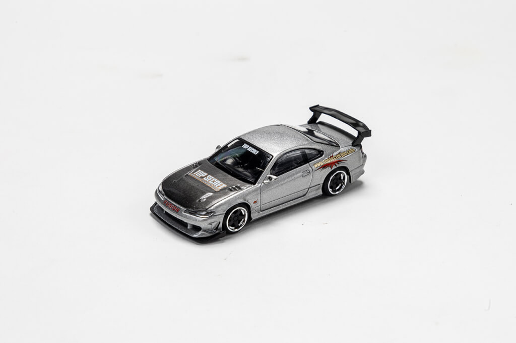1/64 MINI GT TOP SECRET S15シルビア シルバー – TOPSECRET