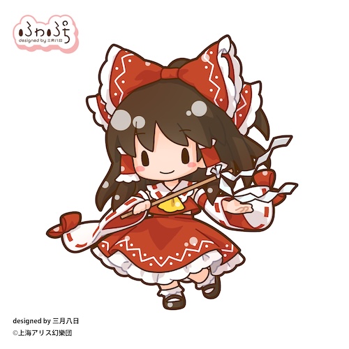 東方Project ふわぷち デフォルメフィギュア 博麗霊夢／霧雨魔理沙