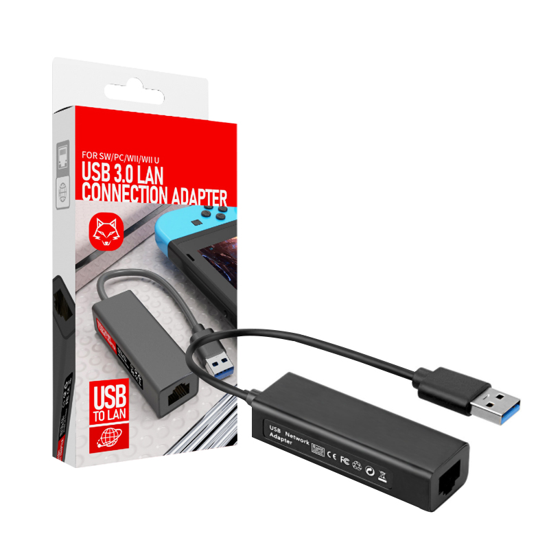 楽天市場】スイッチ用アダプター ニンテンドー switch 有線 ネット環境