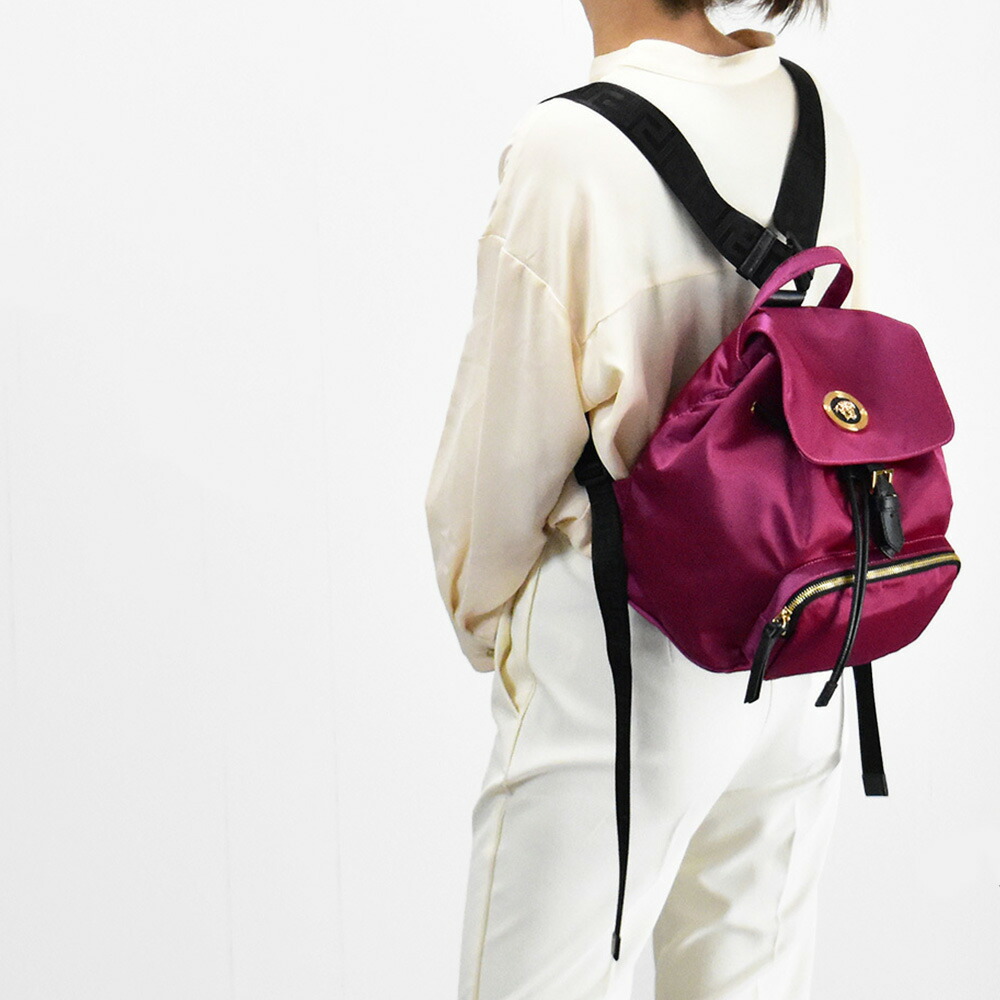 楽天市場】ヴェルサーチ リュック ナイロン ブランド 軽量 メデューサ