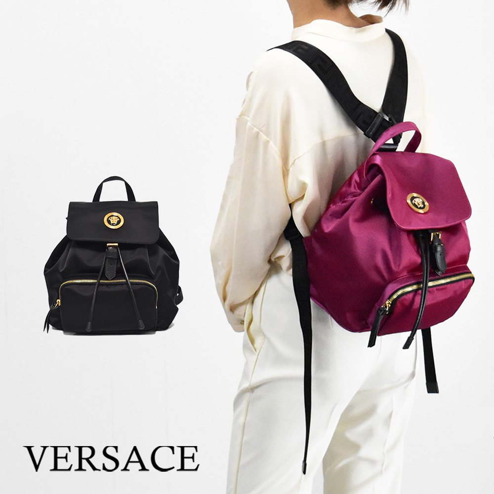 楽天市場】ヴェルサーチ リュック ナイロン ブランド 軽量 メデューサ