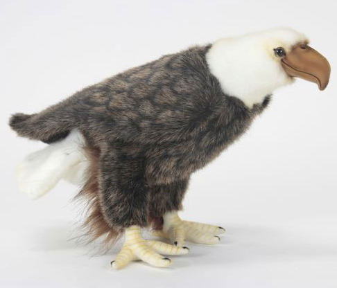 楽天市場】ハンサ【HANSA】リアルぬいぐるみハクトウワシ29cm