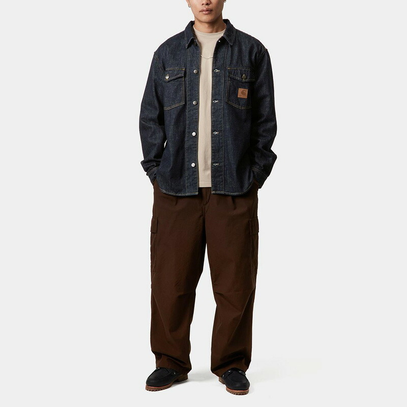 楽天市場】カーハート ダブリューアイピー メンズ デニム シャツ