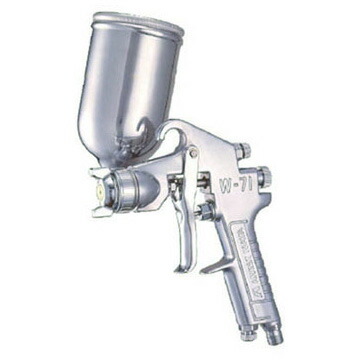 楽天市場】アネスト岩田 小型スプレーガン W-71-2G 重力式 口径1.3ミリ
