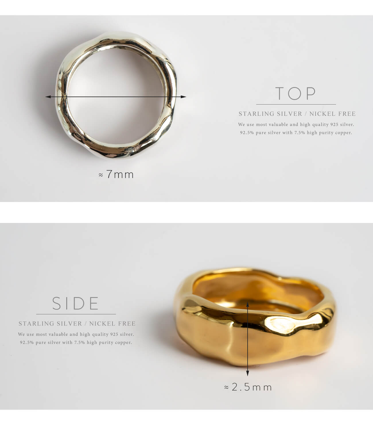 楽天市場】【残りわずか】 シルバー リング 指輪 金属アレルギー 対応