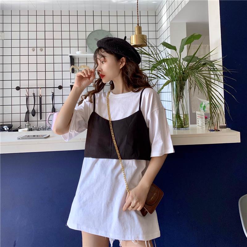 楽天市場】セットアップ ビスチェ Tシャツ 2点セット トップス