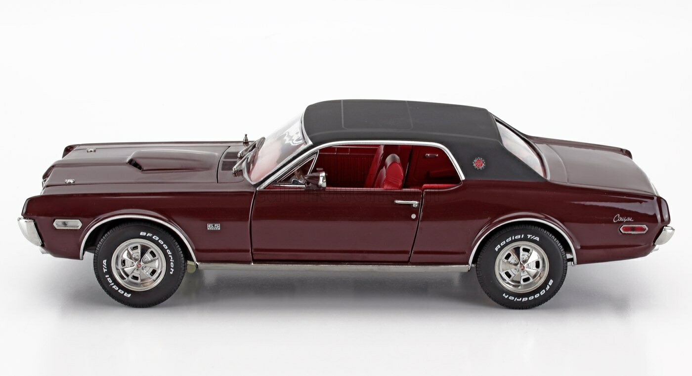 楽天市場】ミニカー アメ車 1/18 マーキュリー クーガー SUN-STAR 1/18