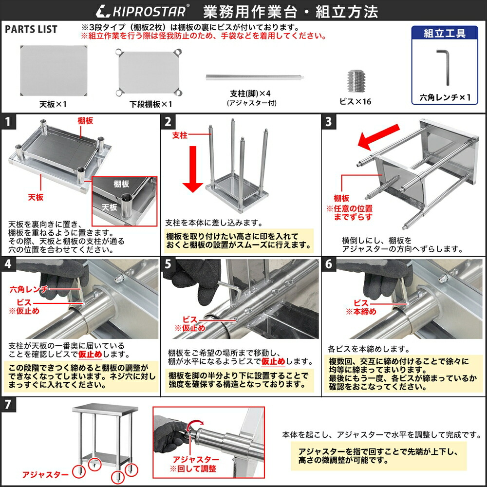 楽天市場】ステンレス コンロ台 業務用 調理台 600×600×650 板厚1.2mm