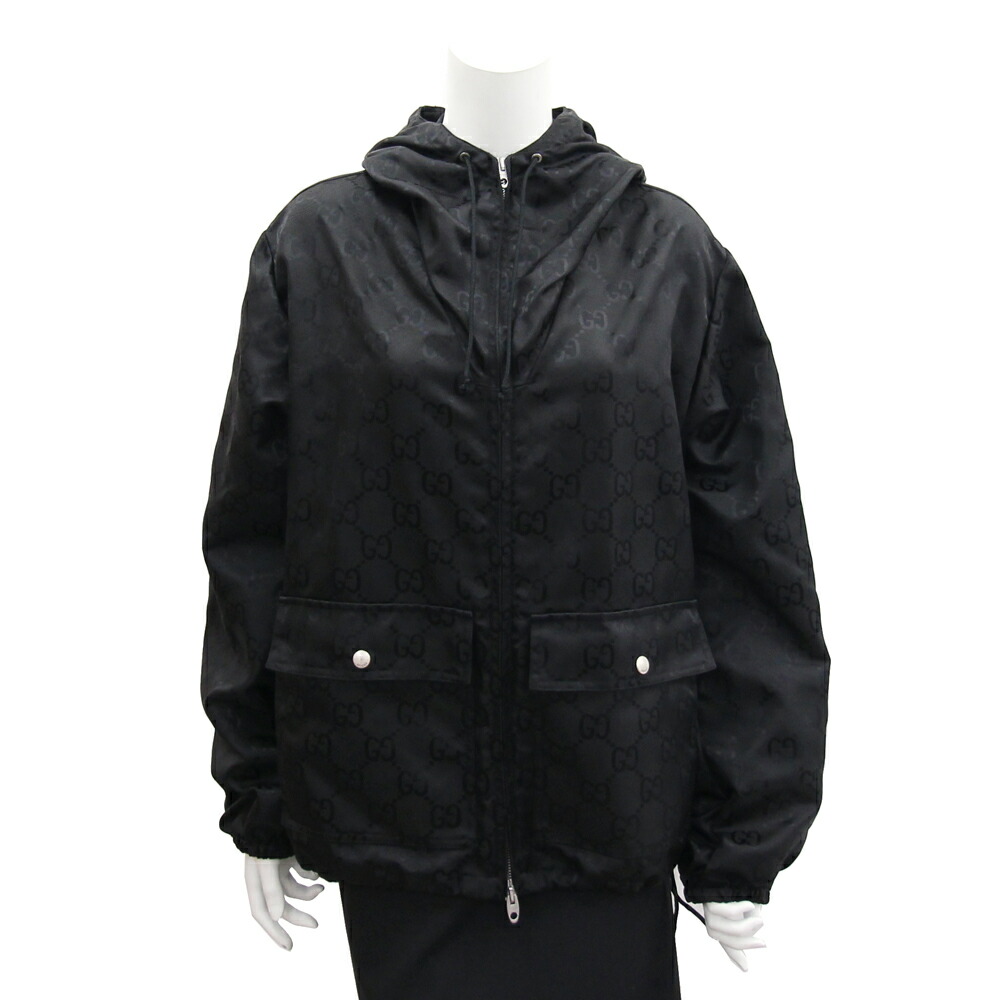 楽天市場】【中古】 グッチ アウター オフザグリッド フーデッド