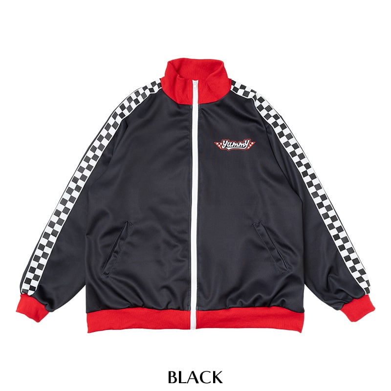 楽天市場】Yummy ジャケット ブルゾン 長袖 ジャージ 原宿 原宿系