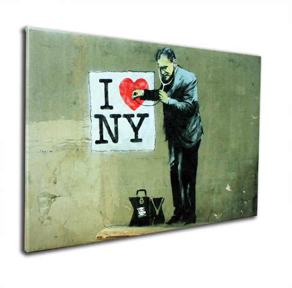 楽天市場】【スーパーSALE10%OFF】バンクシー アートパネル BANKSY