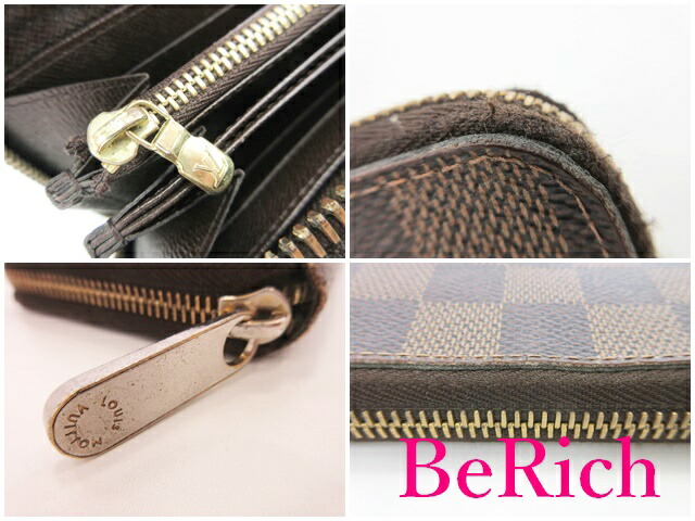 楽天市場】ルイ ヴィトン LOUIS VUITTON 二つ折り財布 ダミエ ジッピー