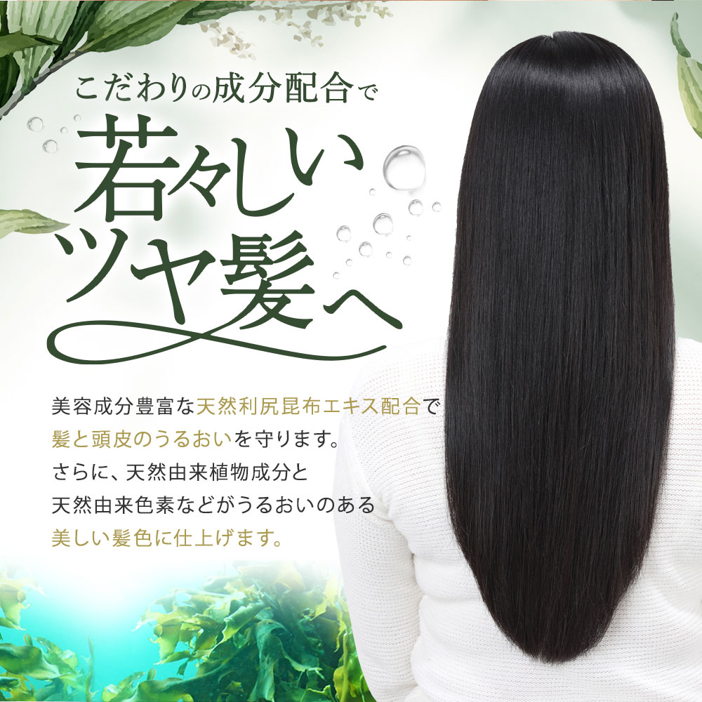 楽天市場】【スーパーSALE限定10%OFF & P5倍】白髪用 利尻ヘアカラー