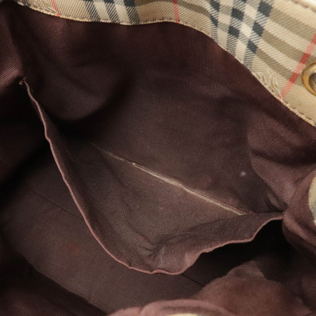 楽天市場】BURBERRY バーバリー ノバチェック シャドーホース リュック