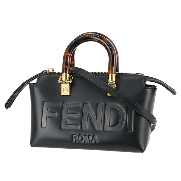 楽天市場】【超美品】 フェンディ バイザウェイ ミニ ズッカ レザー