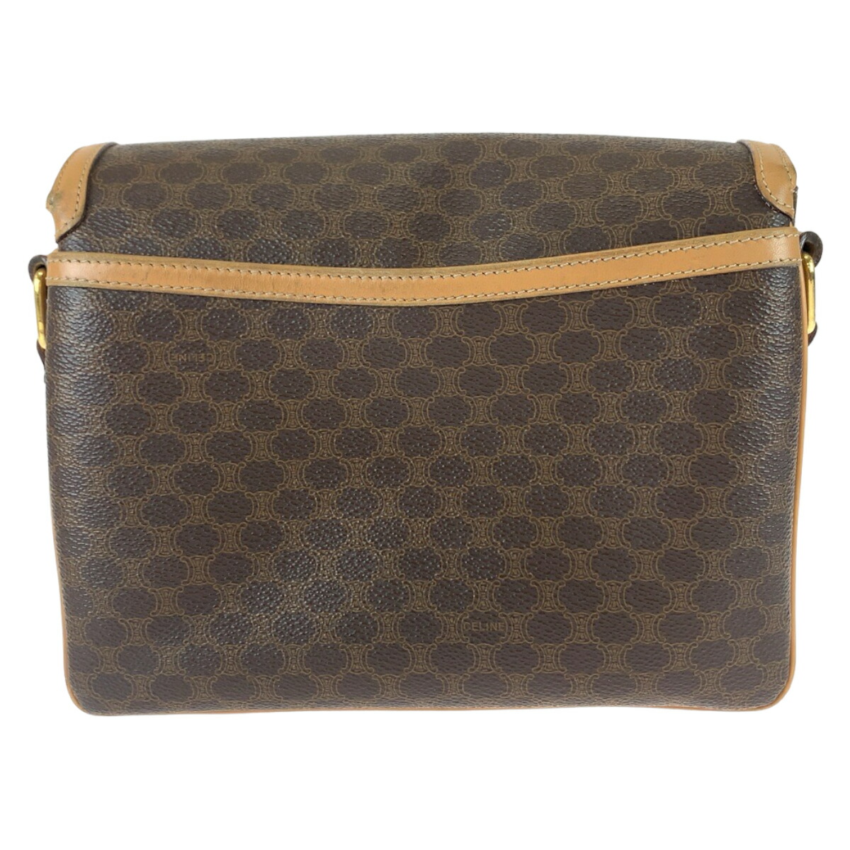 楽天市場】美品 CELINE セリーヌ ヴィンテージ マカダム柄 ブラウン