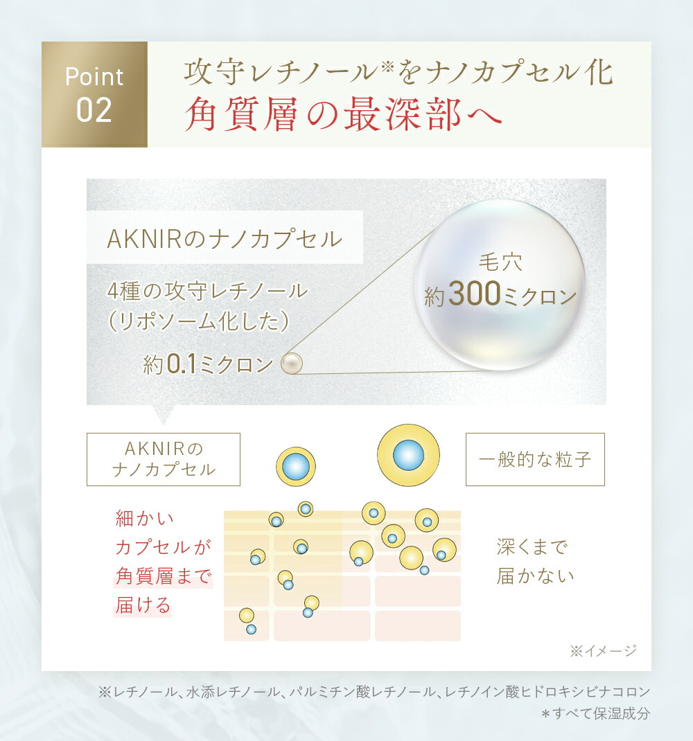 楽天市場】AKNIR（アクニー）公式【梨花開発】バランシングリポナノ