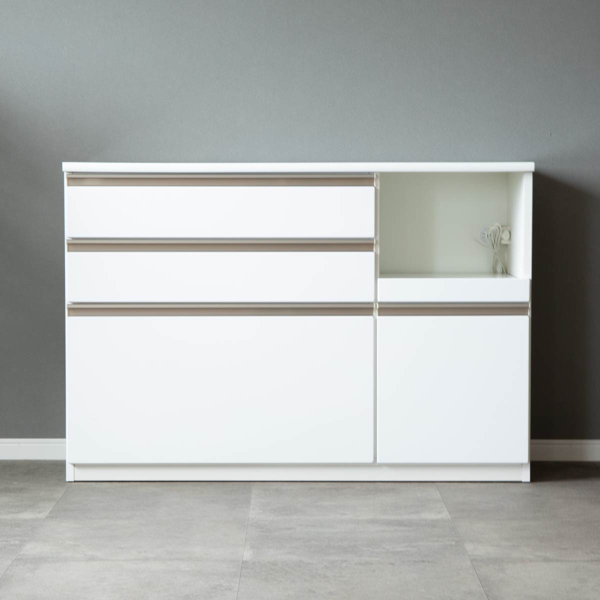 楽天市場】【P11倍! 3/1限定】 キッチンカウンター 120 幅 キッチン