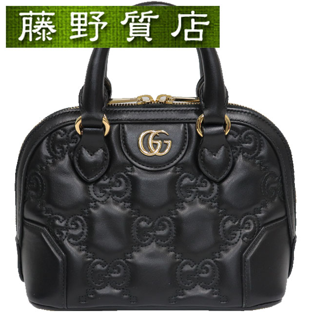 楽天市場】（美品）グッチ GUCCI GGマトラッセレザー ハンドバッグ