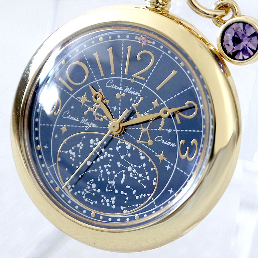楽天市場】時計 懐中時計 腕時計 レディース セイン 星座 宇宙 高見え