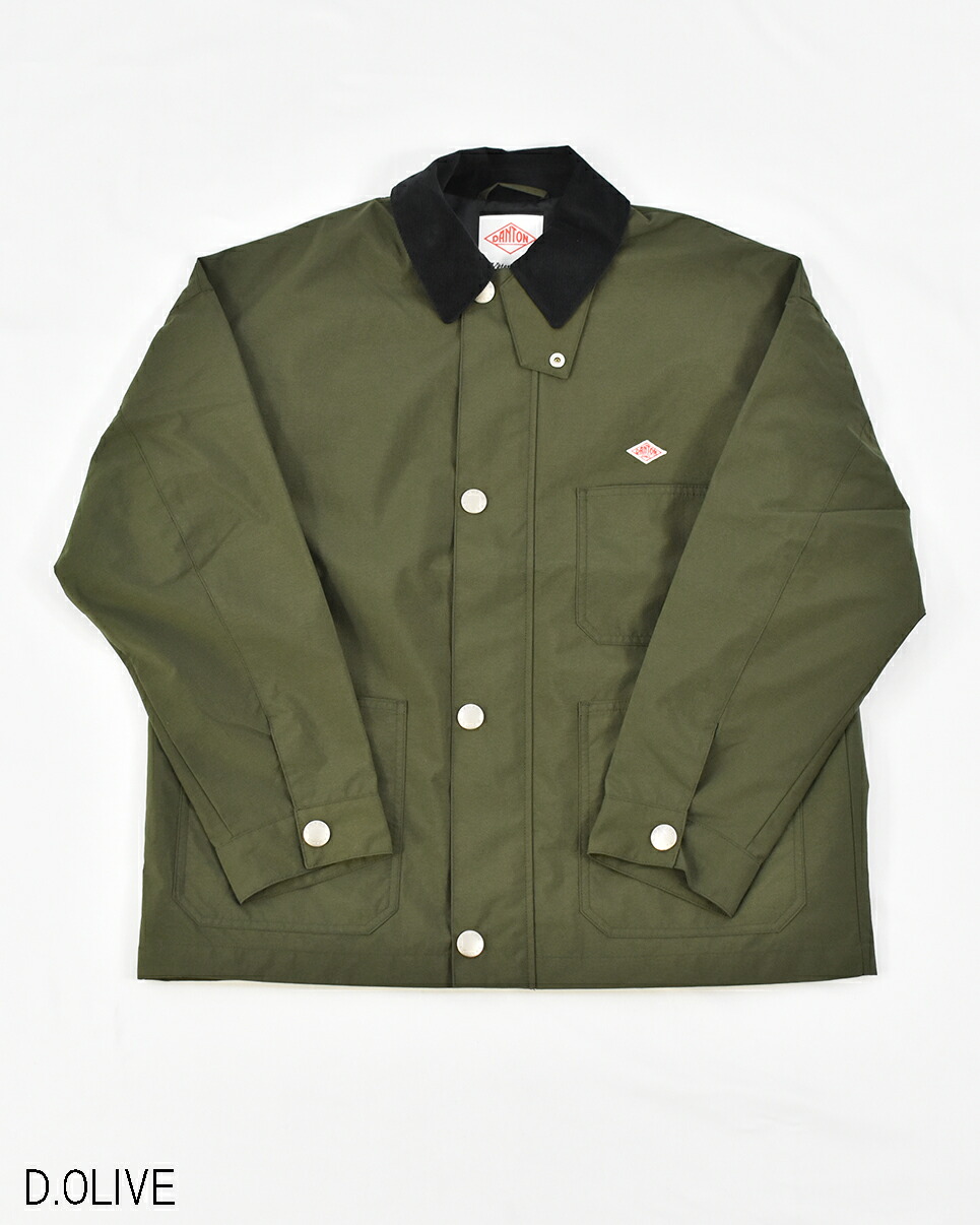 楽天市場】DANTON ナイロンタフタ カバーオール ジャケット メンズ