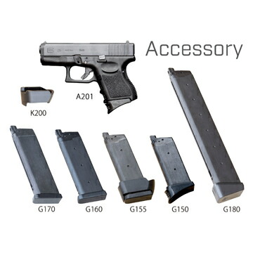 楽天市場】KSC グロック26 G26 スライドHW（ガスブローバック本体） : HBLT