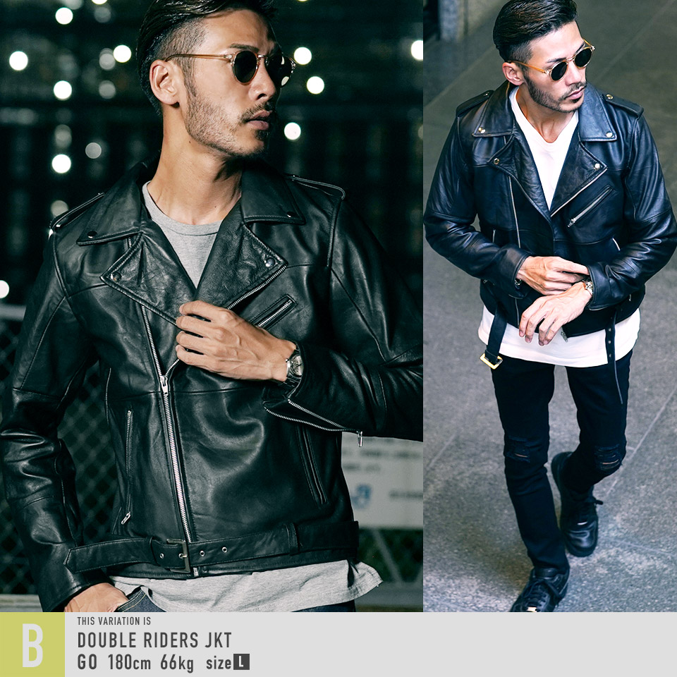 楽天市場】【SALE】レザージャケット 革ジャン メンズ 本革 ライダース