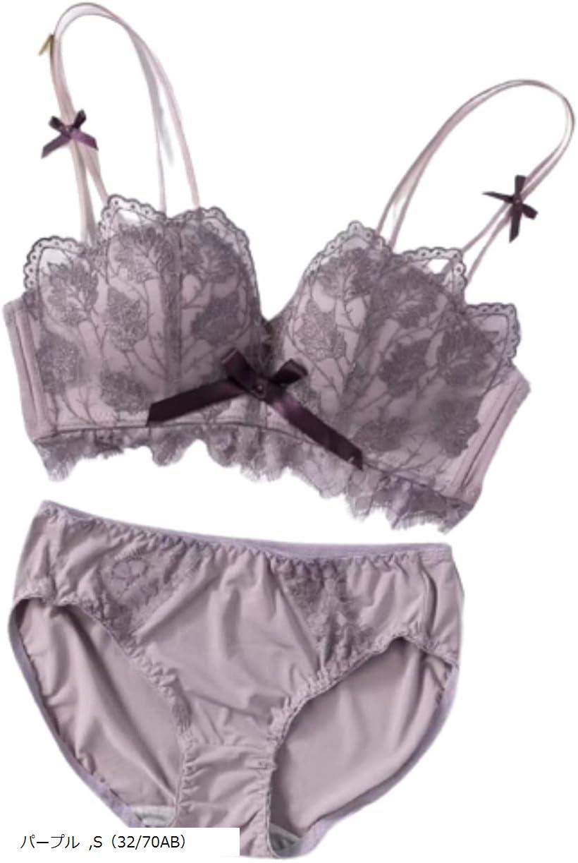 楽天市場】ノンワイヤーブラ ショーツ セット ブラジャー 盛れる 脇高