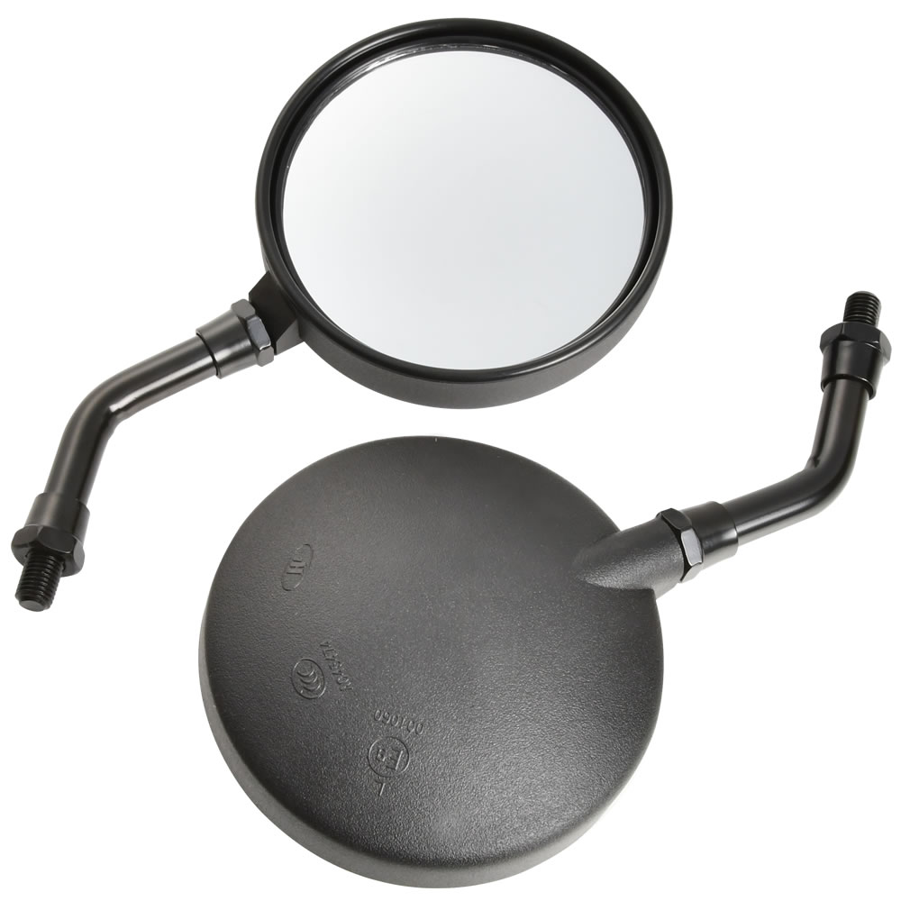 楽天市場】バイク 広角 丸型ミラー Z2タイプショート 左右セット